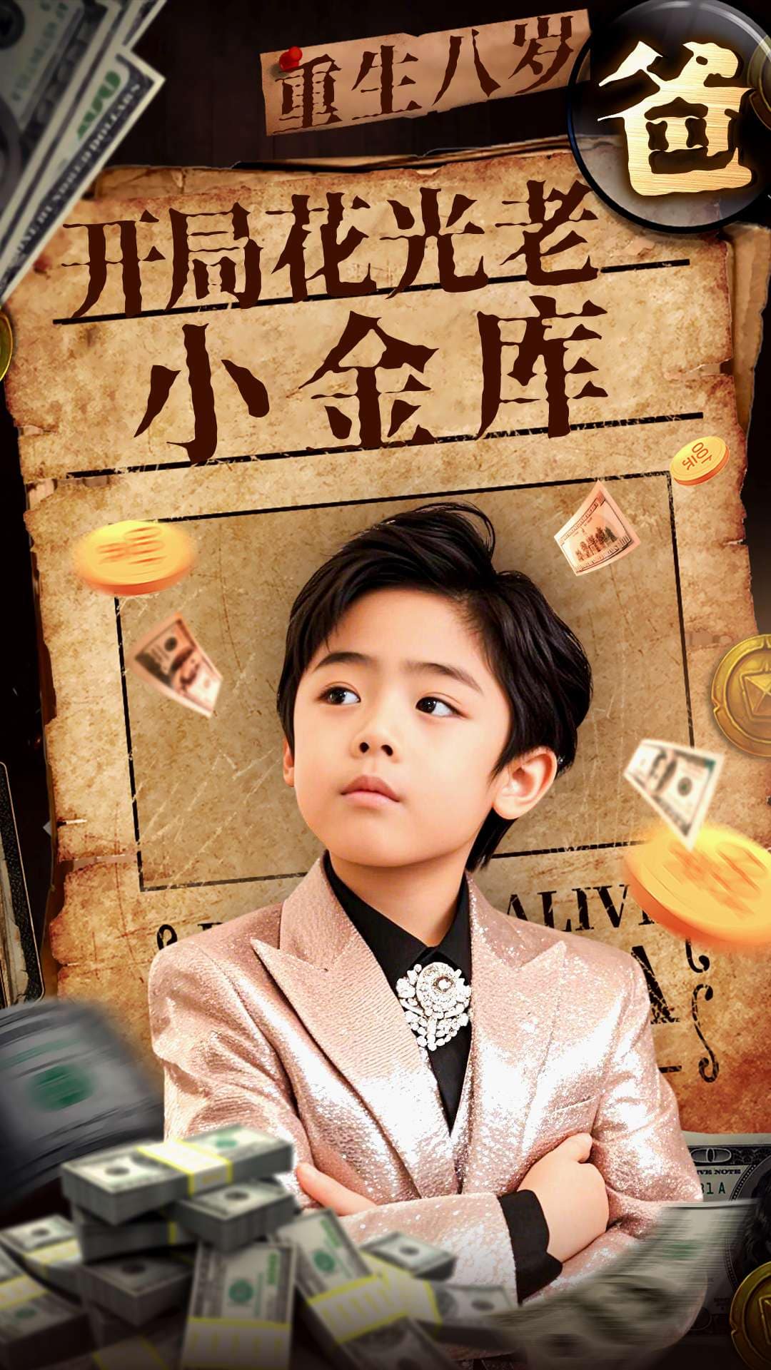 重生八岁，开局花光老爸小金库}