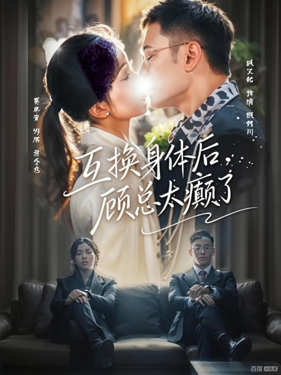 互换身体后，顾总太癫了}